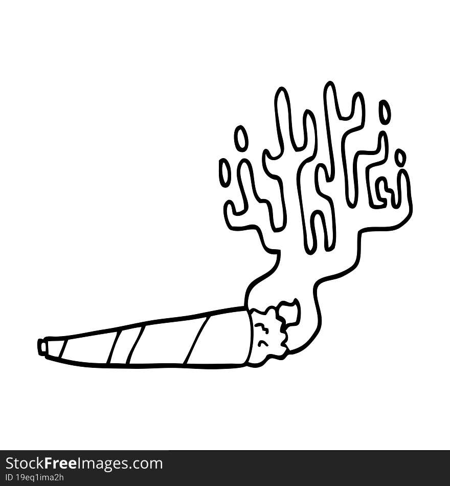 line drawing cartoon medical pot