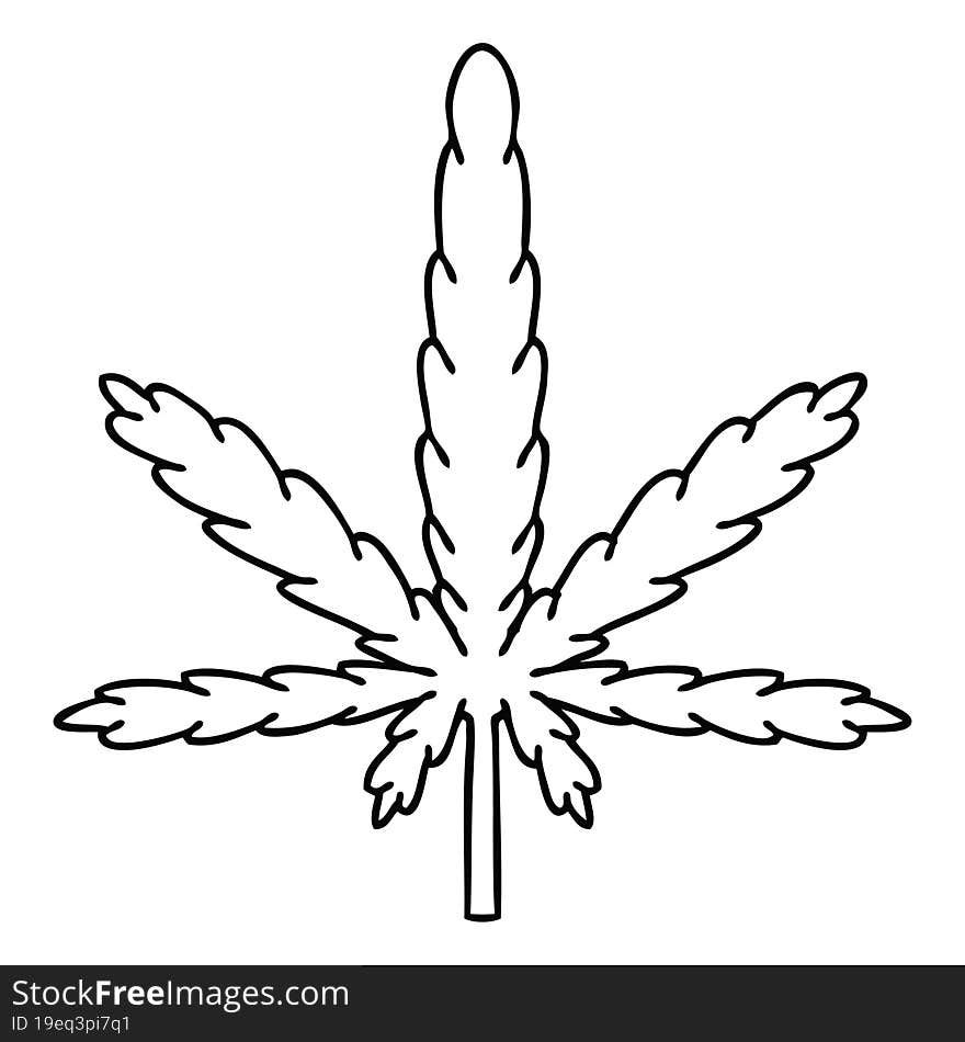 line drawing quirky cartoon marijuana. line drawing quirky cartoon marijuana