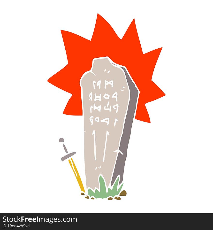 Cartoon Doodle Heros Grave