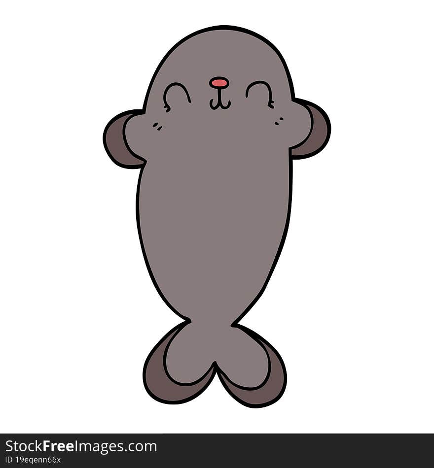 cartoon seal