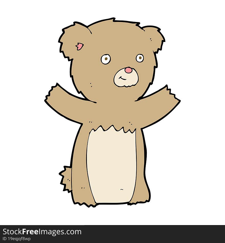 cartoon teddy bear