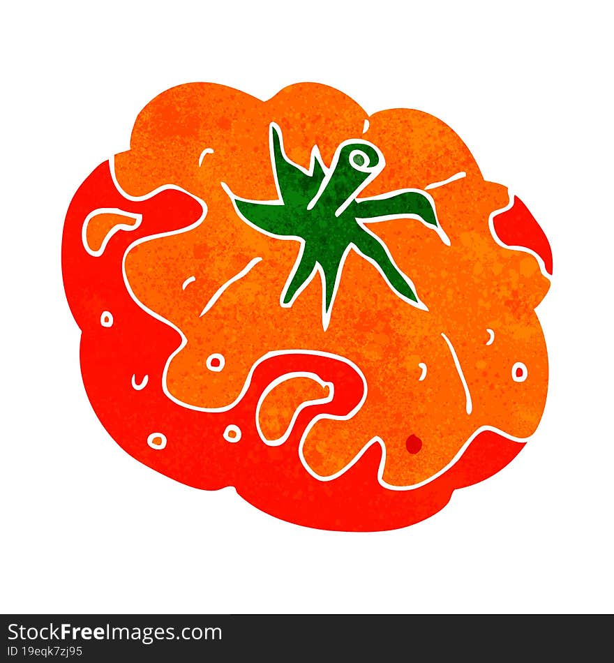 cartoon tomato