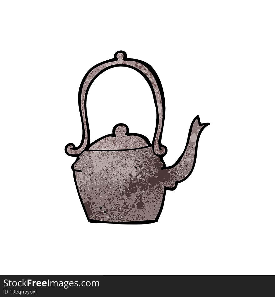 cartoon kettle