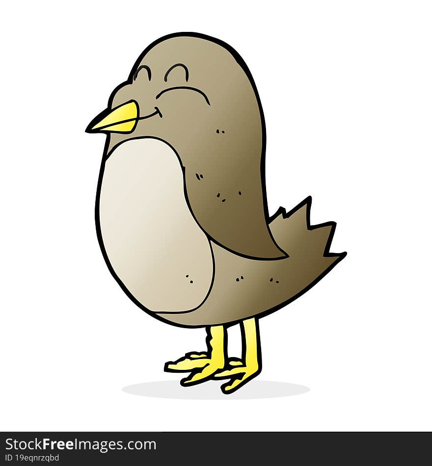 cartoon bird