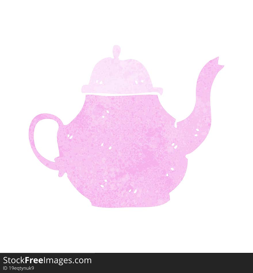 Cartoon Teapot