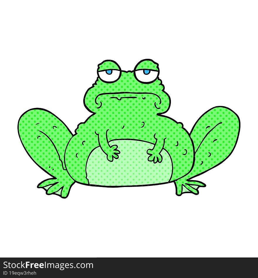 cartoon frog