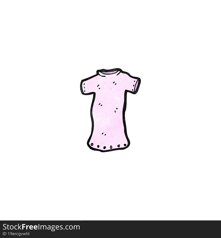 pink tee shirt cartoon