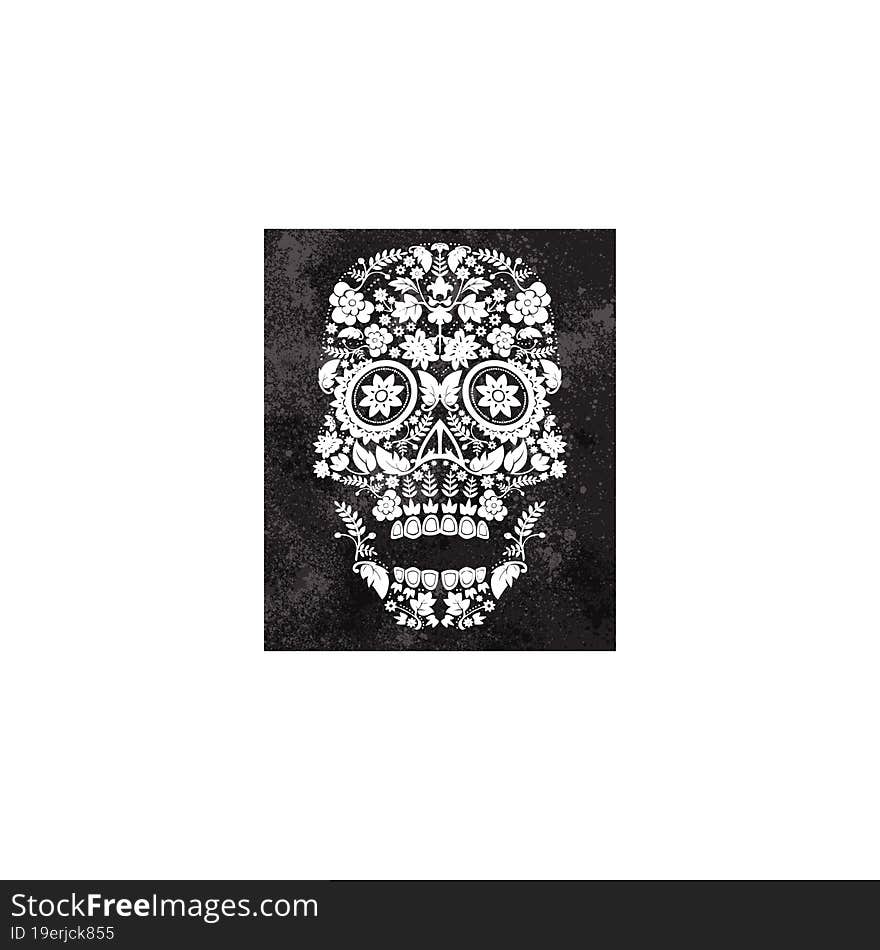 Day Of The Dead Skull