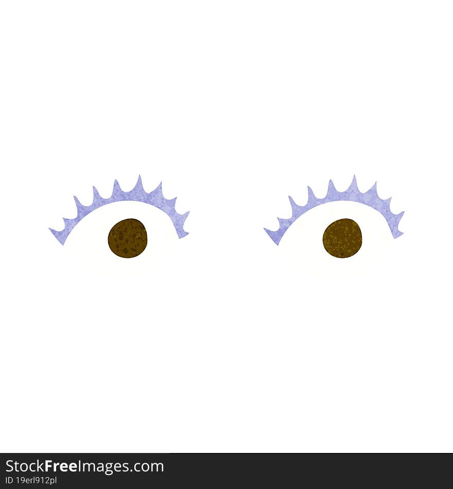 cartoon eyes