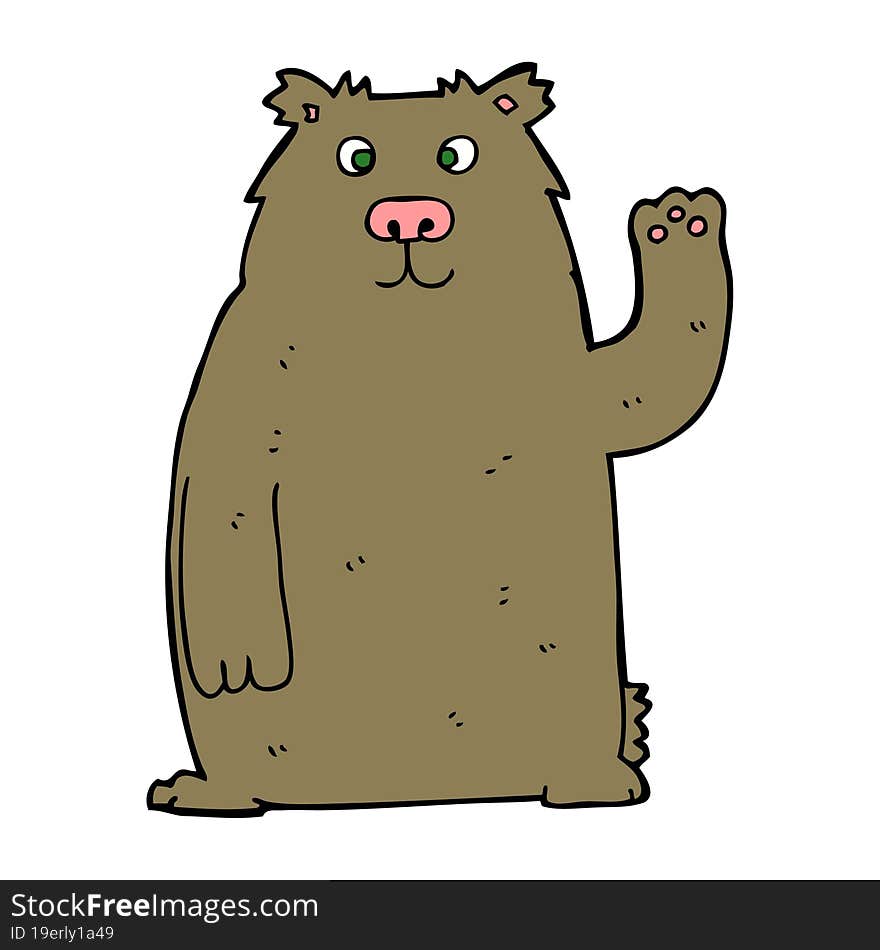 cartoon bear