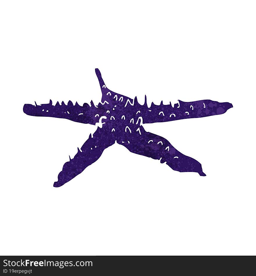 Cartoon Starfish