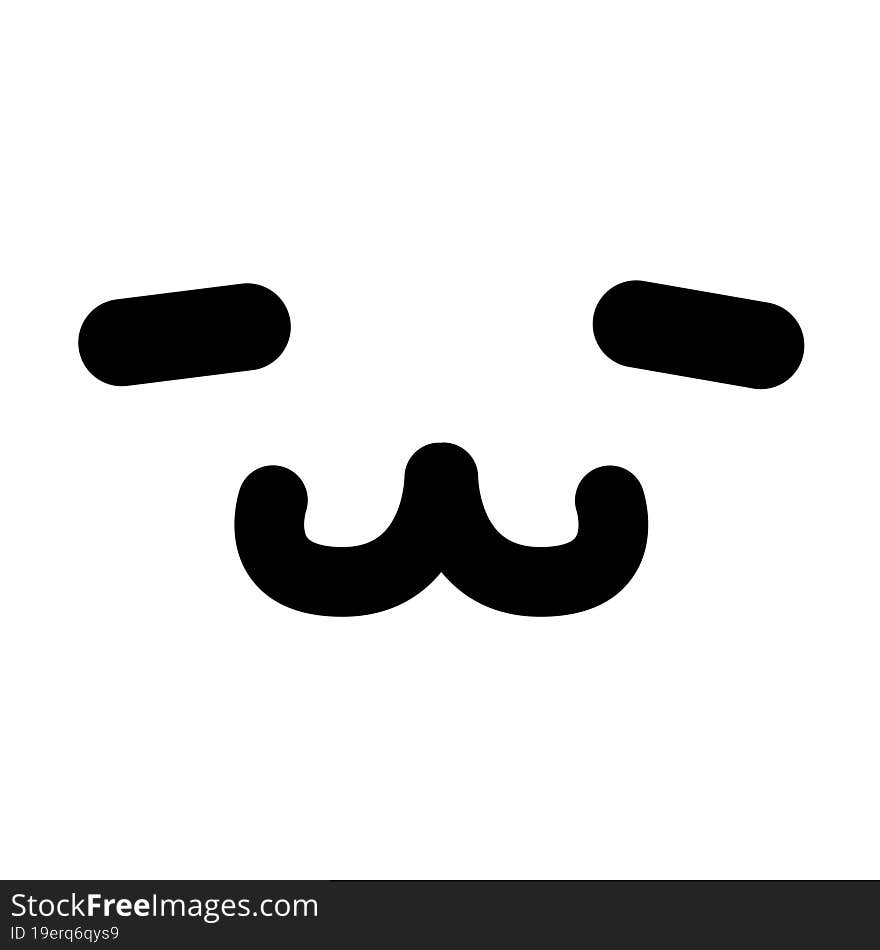 content pet animal face icon