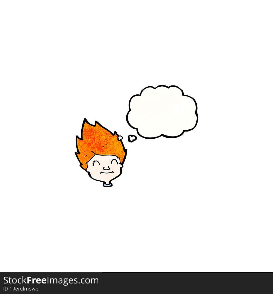 ginger haired boy cartoon