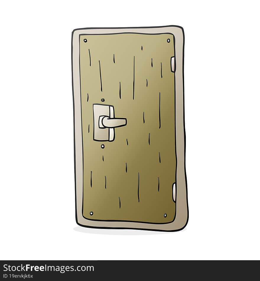 cartoon door