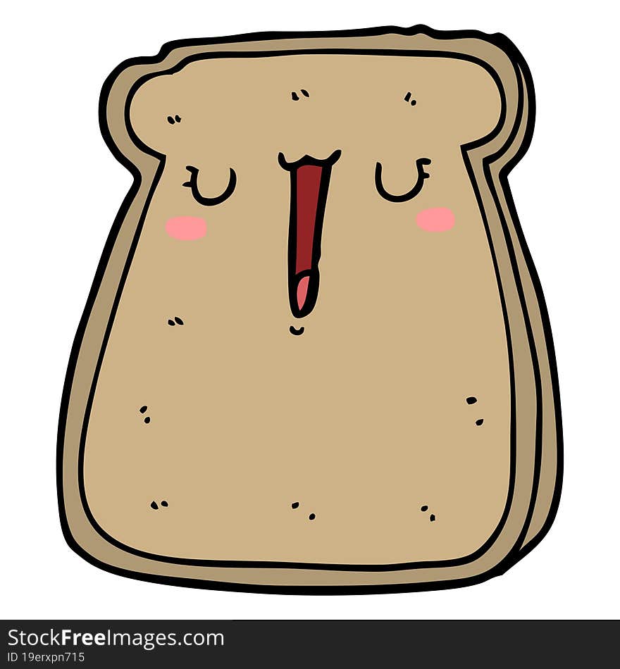 Cartoon Toast