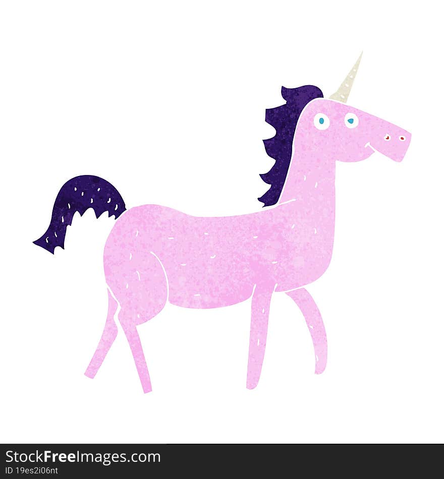 cartoon unicorn