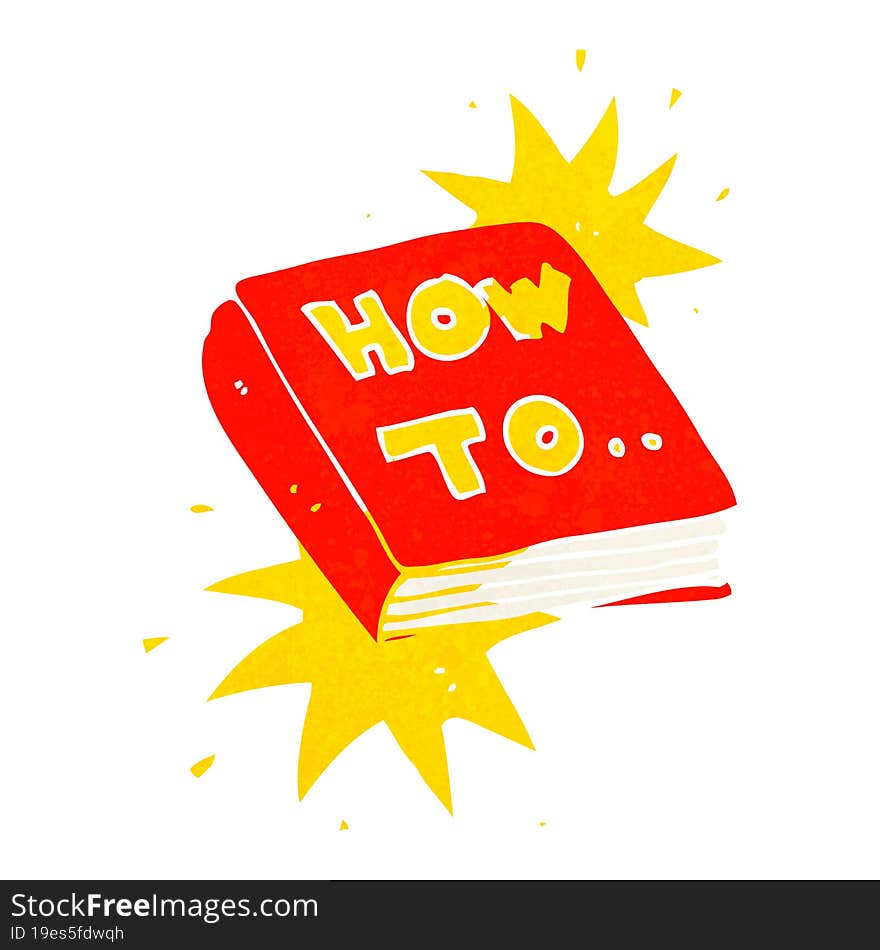 cartoon how to book