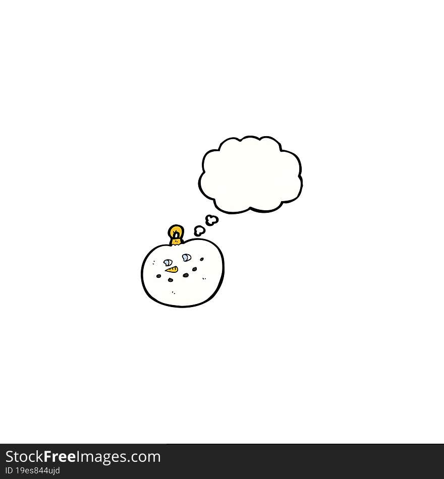 Cartoon Snowman