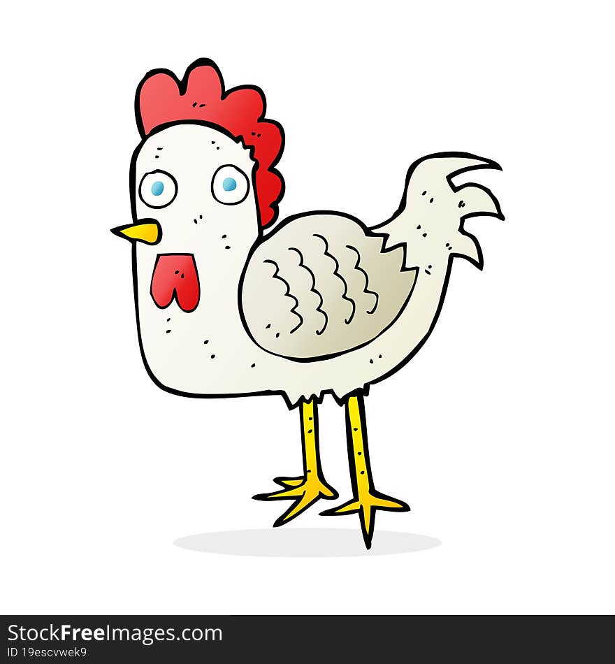 cartoon chicken