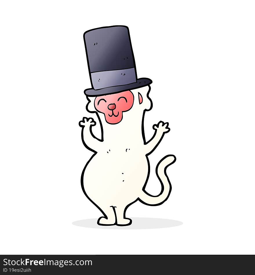 cartoon monkey in top hat