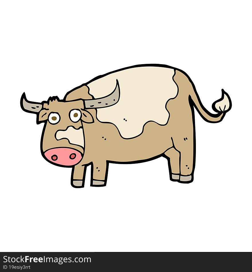 cartoon cow