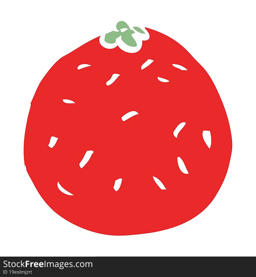 cartoon doodle tomato