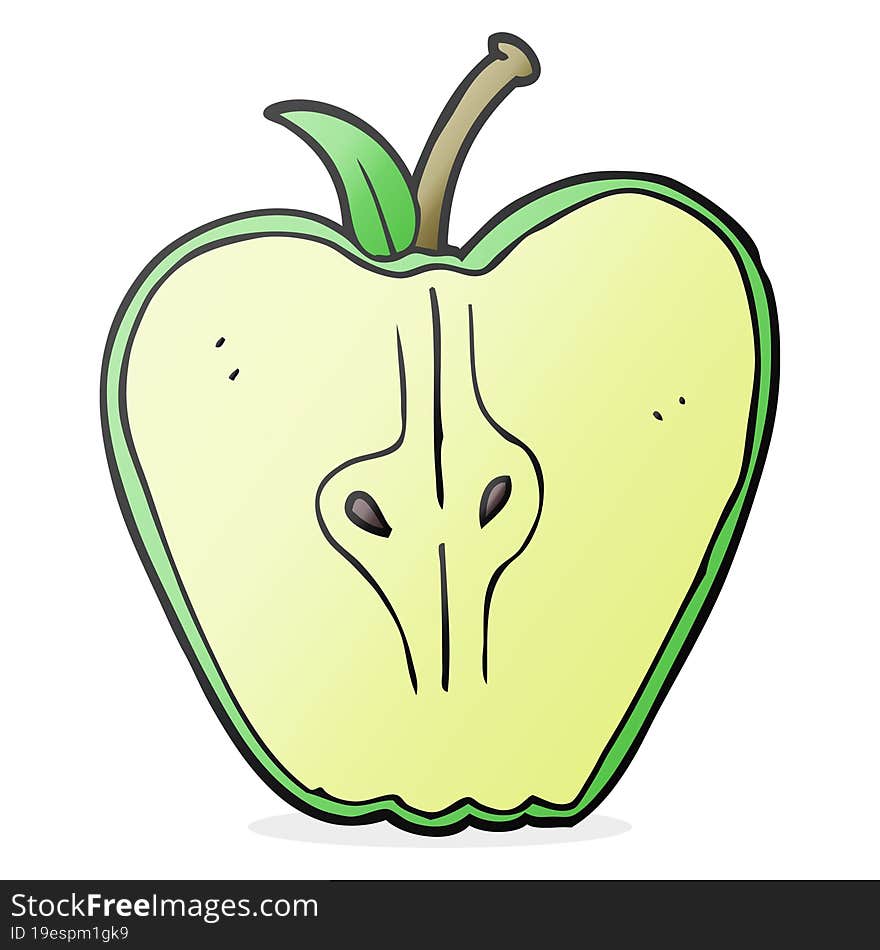 Cartoon Apple