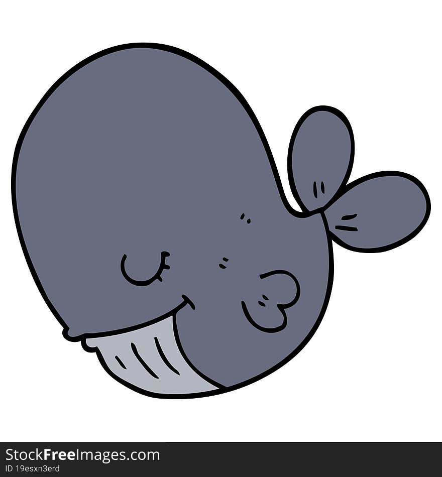 cartoon whale