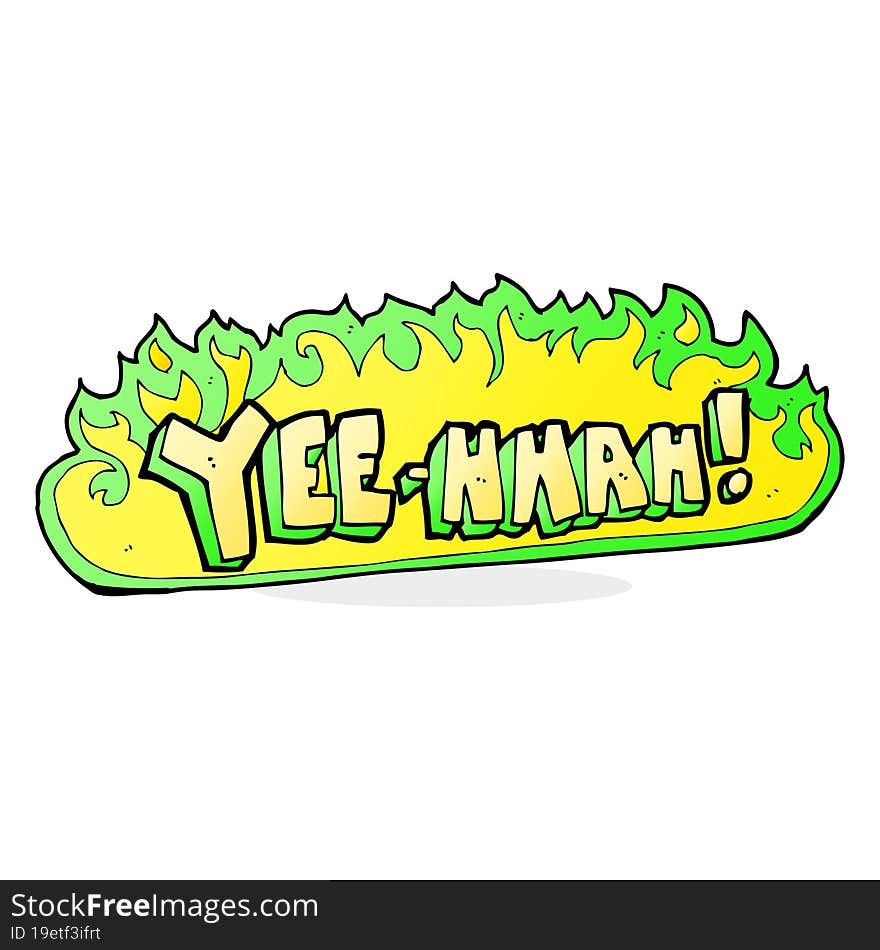 Yee Hah! Cartoon