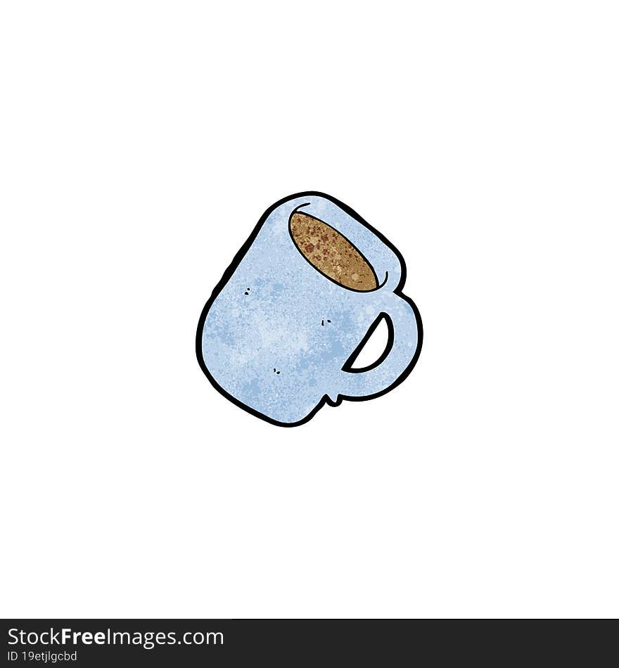 cartoon mug of coffee