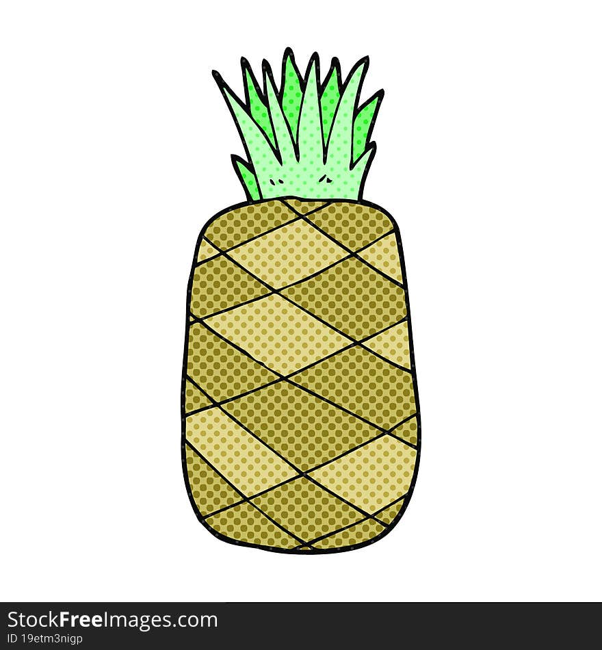 Cartoon Pineapple