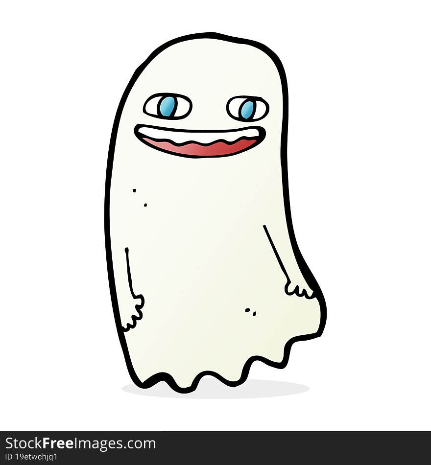 funny cartoon ghost