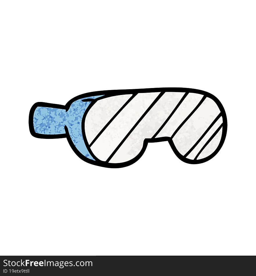 cartoon safety goggles. cartoon safety goggles