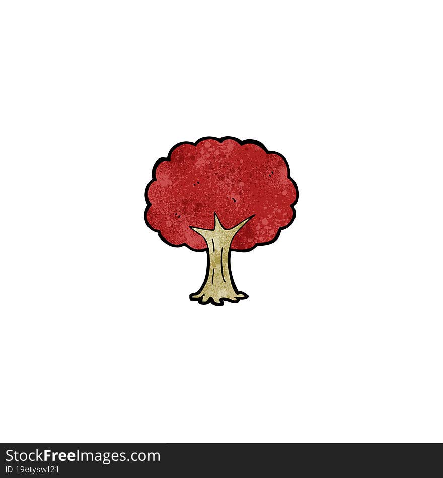 cartoon tree