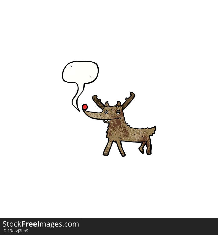 Cartoon Reindeer