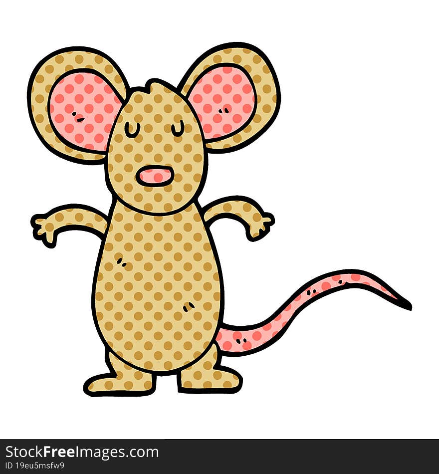 Cartoon Doodle Mouse