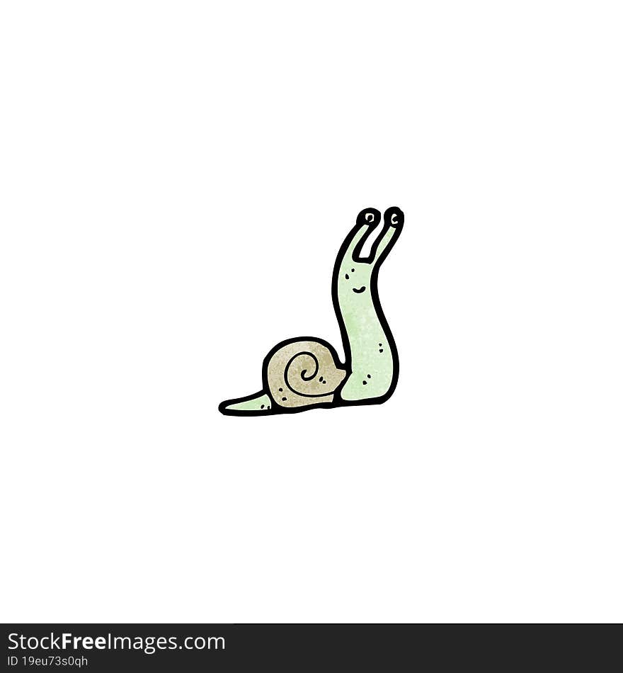 cartoon snail