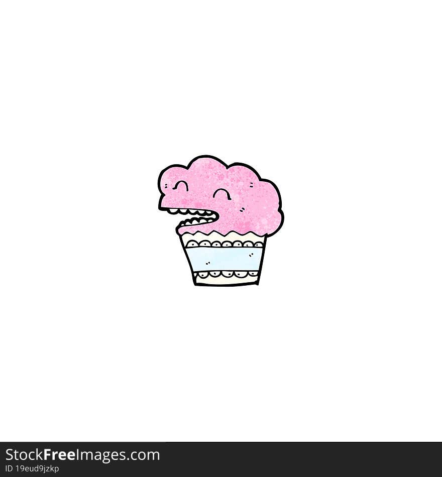 Cartoon Cupcake