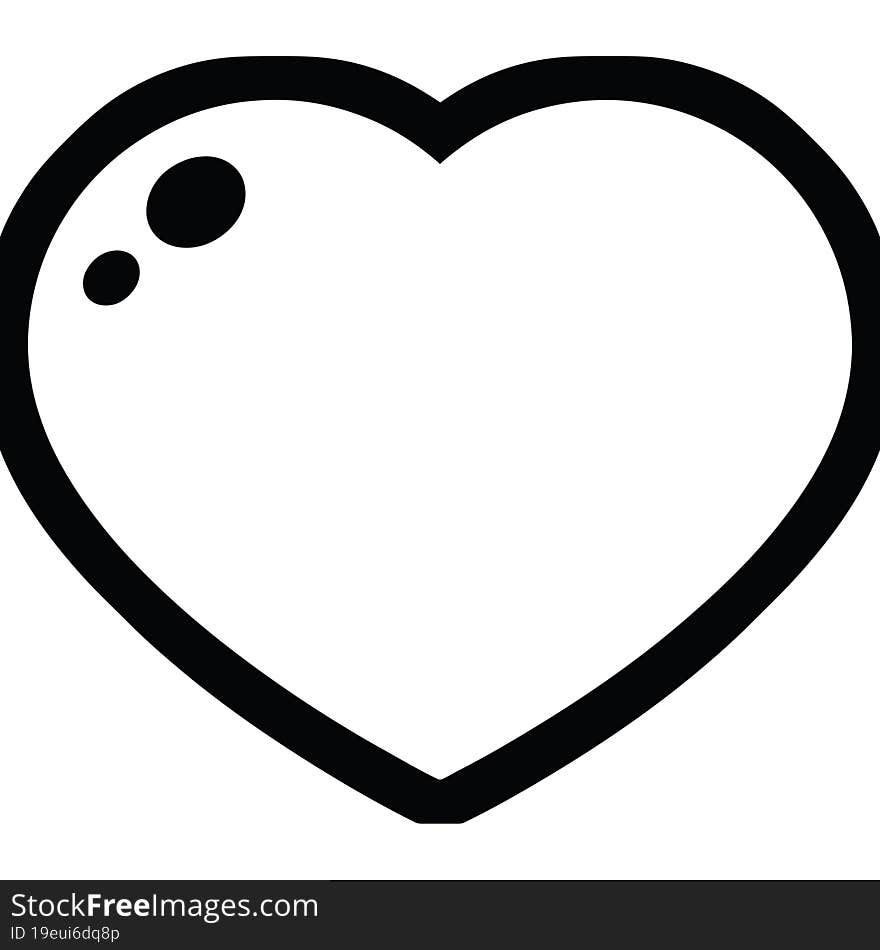 Heart Symbol Graphic Icon