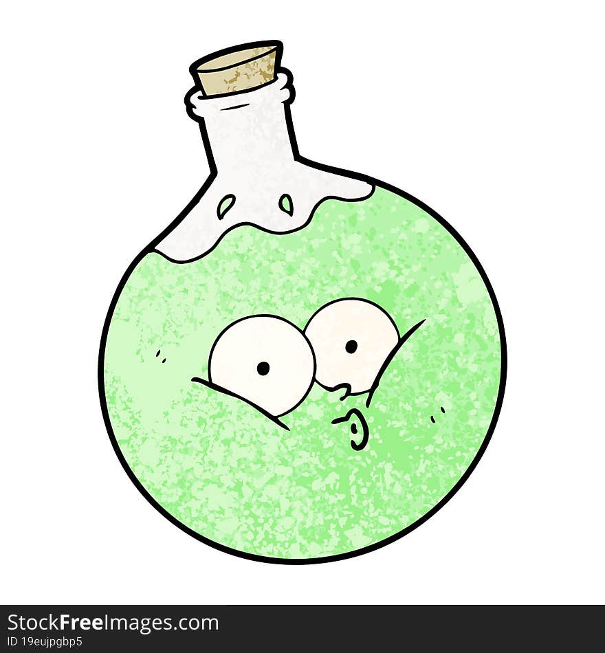 cartoon potion. cartoon potion