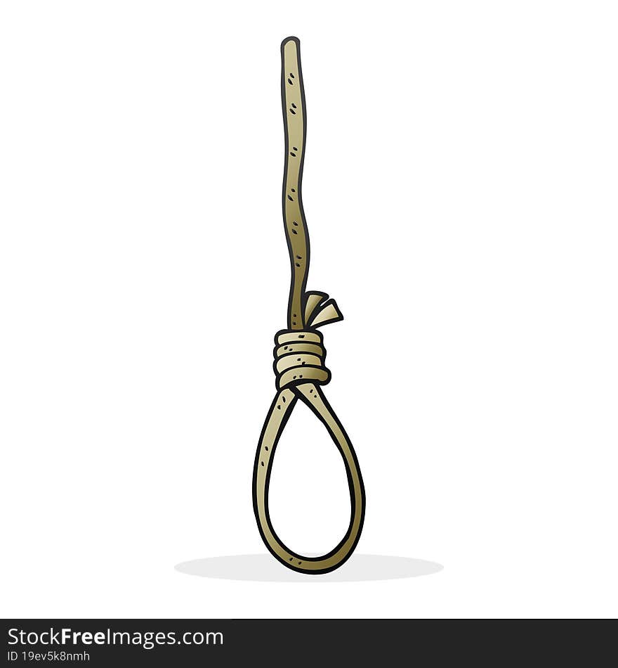 Cartoon Hangman S Noose