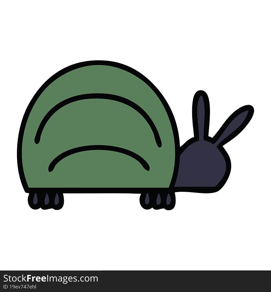 cute cartoon green bug