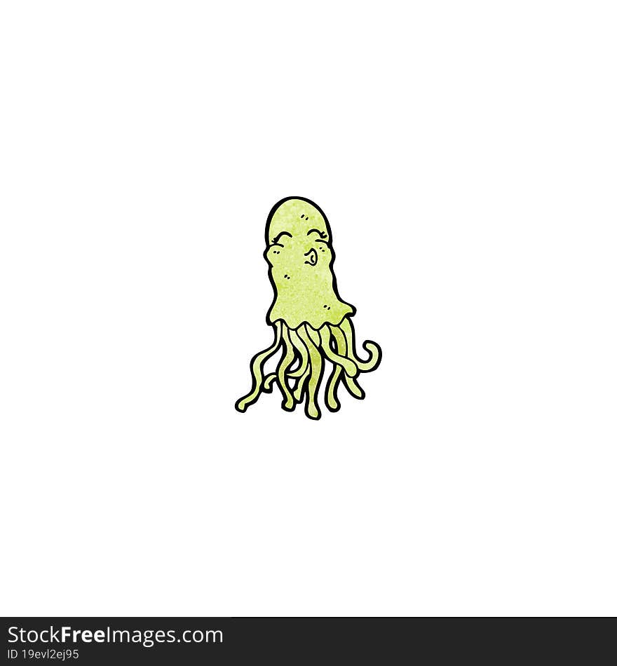 cartoon jellyfish