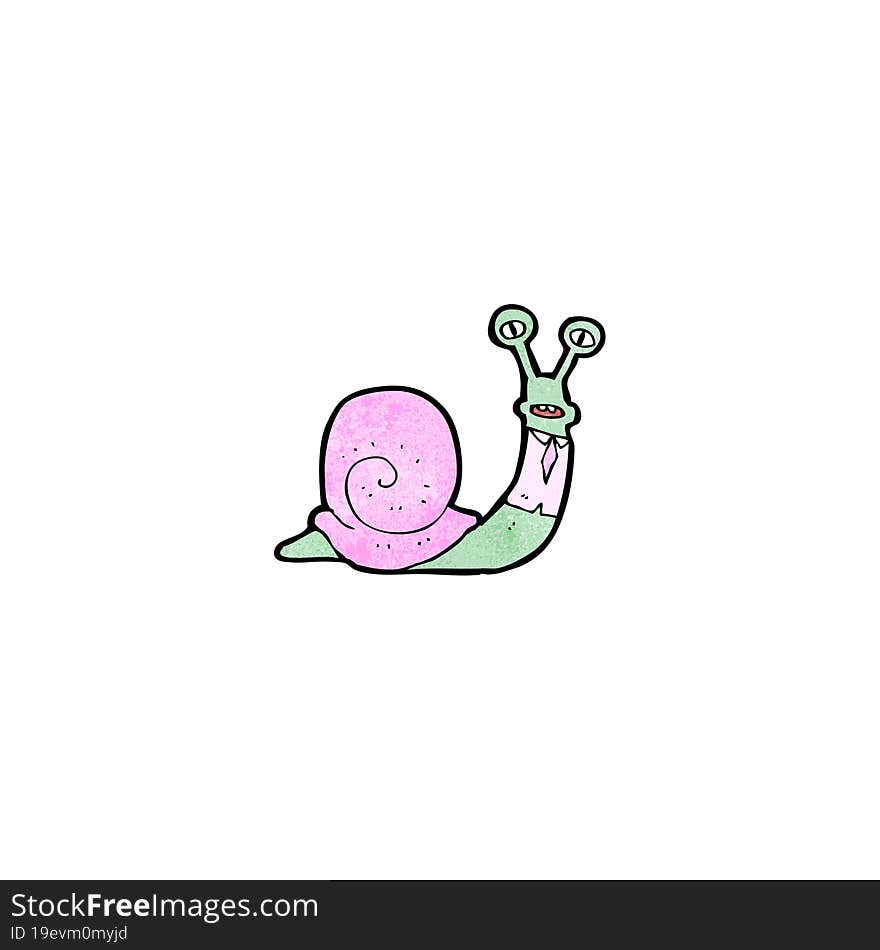 Cartoon Snail