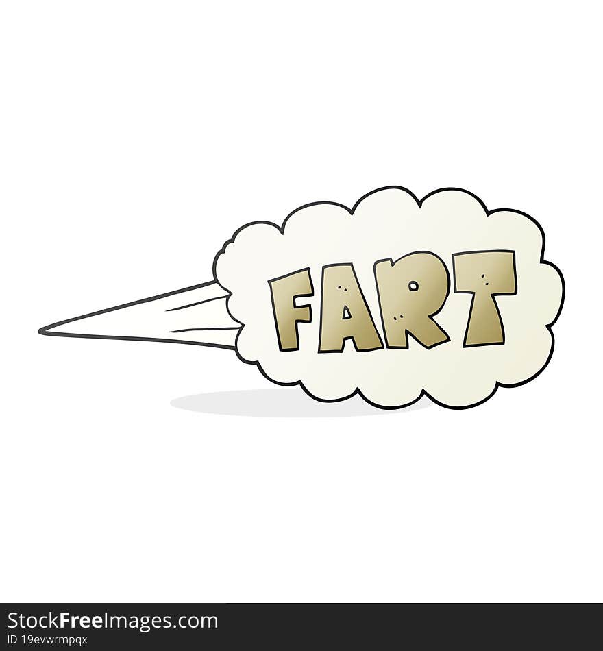 cartoon fart symbol