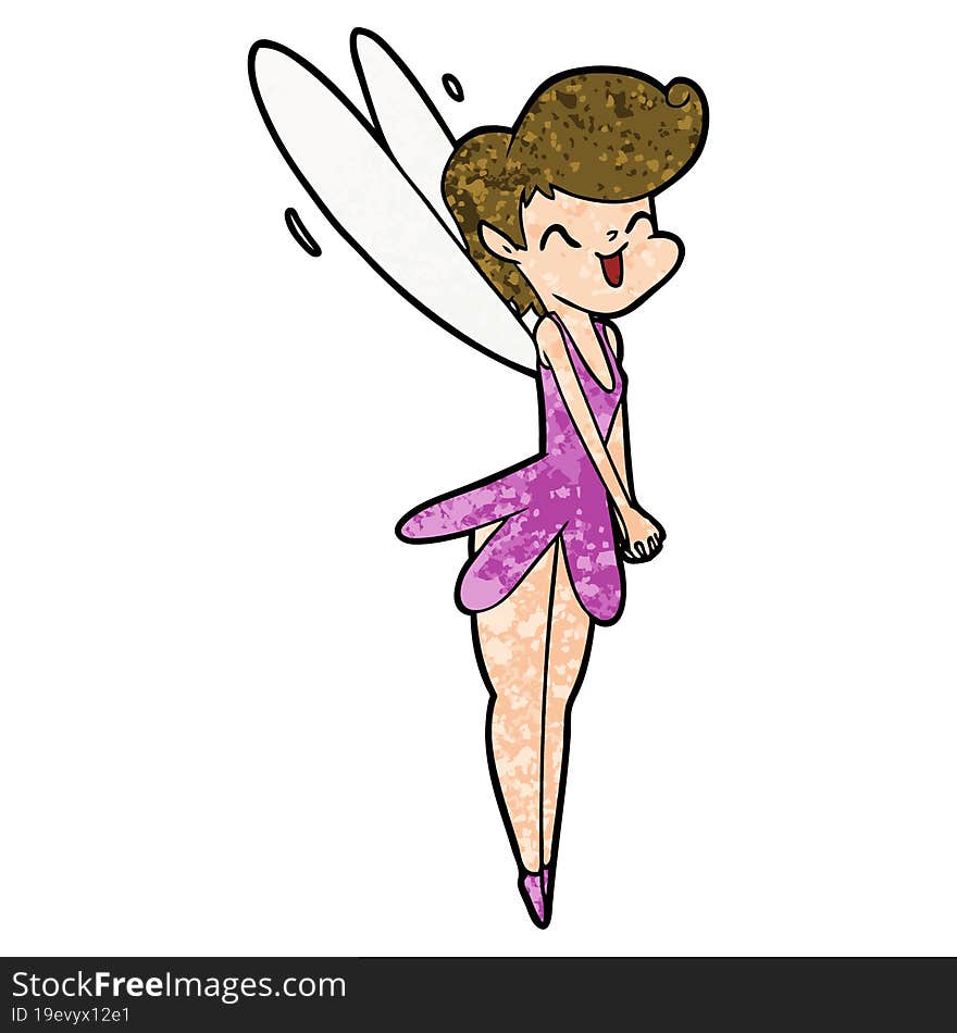 cartoon fairy. cartoon fairy