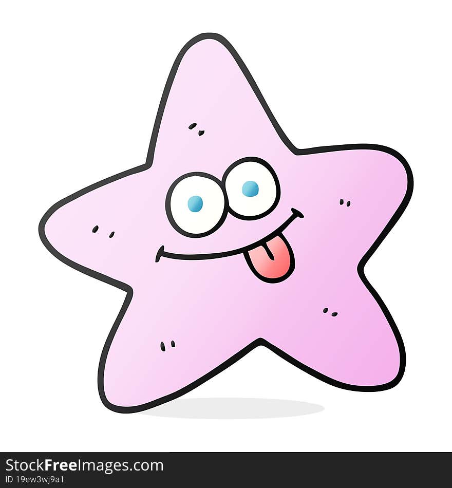 cartoon starfish