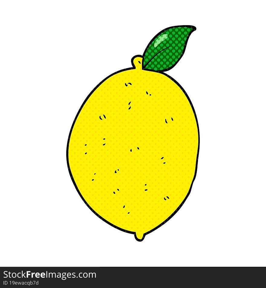 cartoon lemon