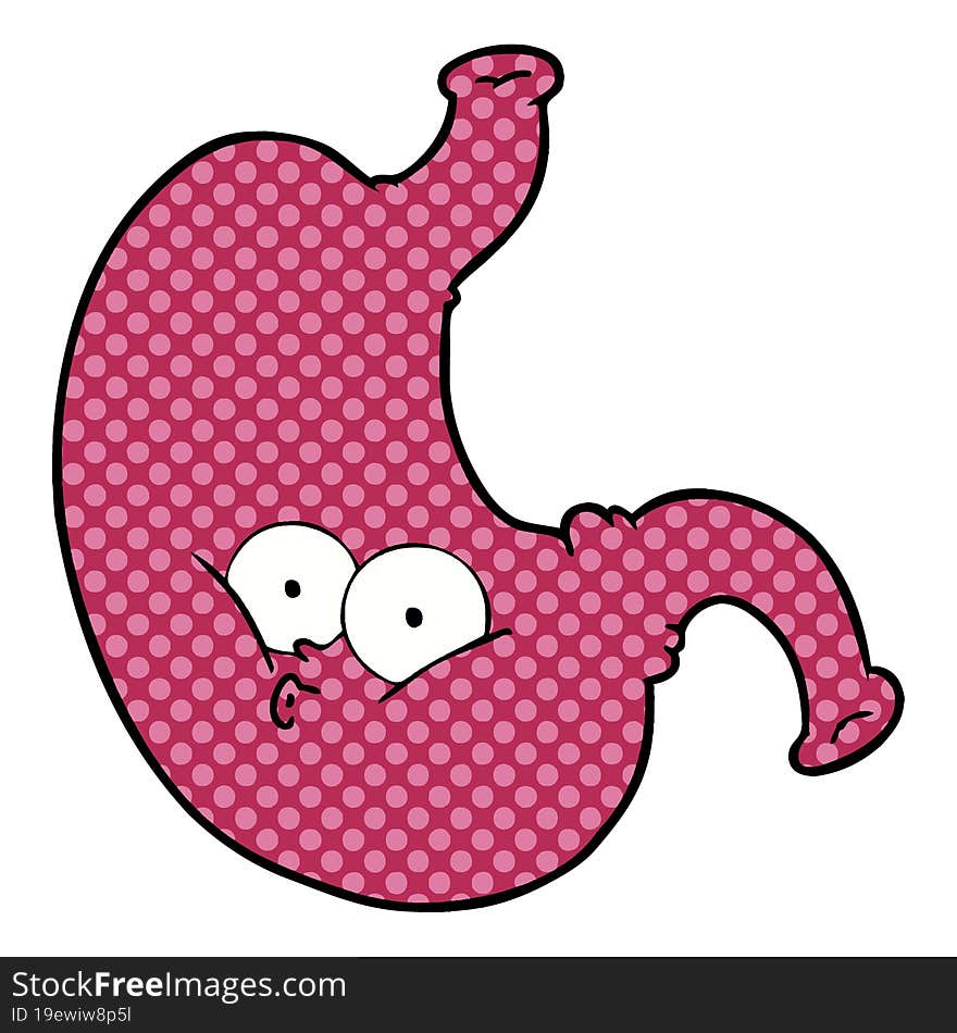 cartoon bloated stomach. cartoon bloated stomach