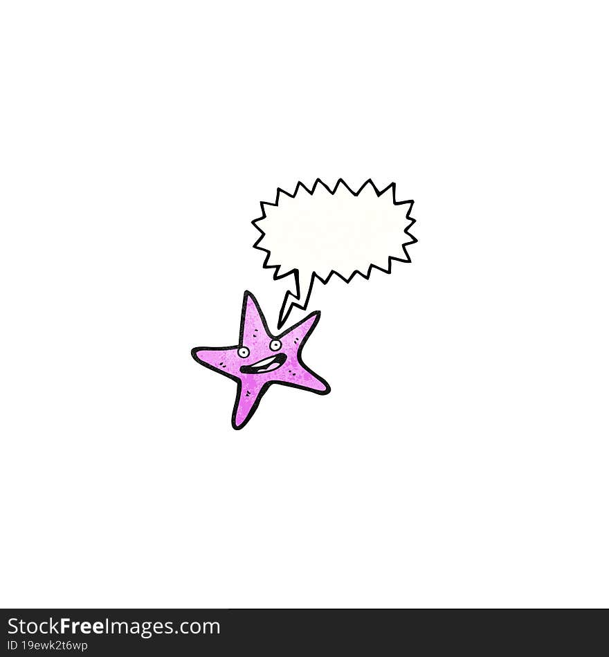 cartoon starfish